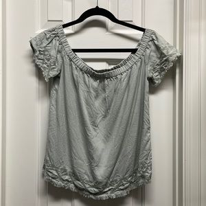 Cloth & Stone gray or sage shirt